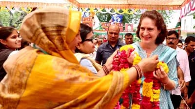 कैसे हो भइया,कैसी हो माई,प्रियंका गांधी दे रहीं हैं रिश्तों की दुहाई
